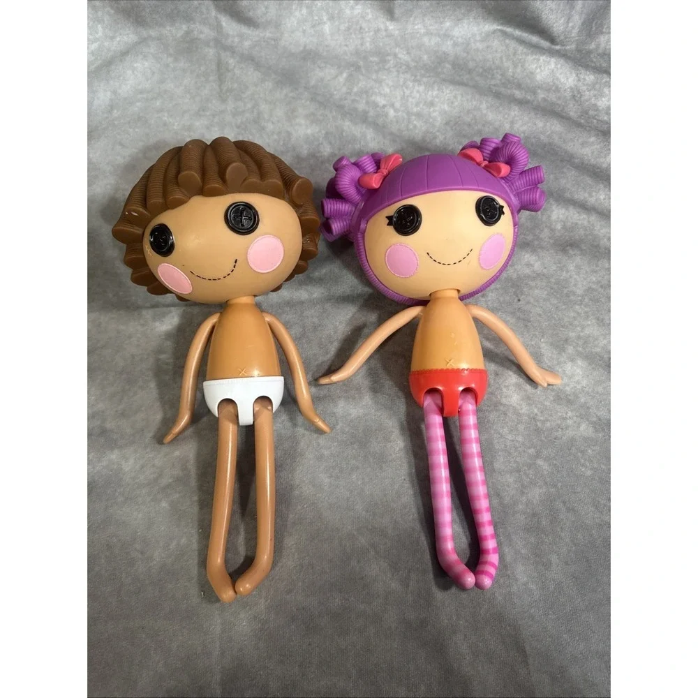 Lalaloopsy Lady‎ Stillwaiting Doll 2010 & Lalaloopsy Sir Battlescarred Doll 2009